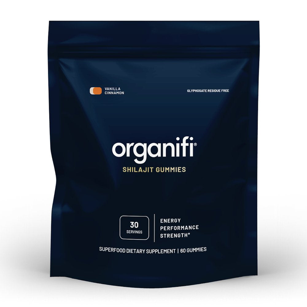 Organifi Shilajit Gummies pouch