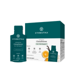 Cymbiotika Liposomal Glutathione – box and sachet, Citrus Vanilla