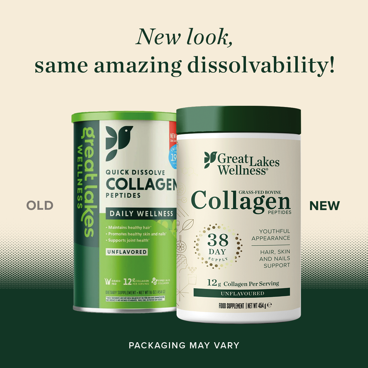 Great Lakes Wellness Collagen Peptides 454g – alternate view